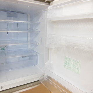 冷蔵庫　シャープ　SJ-W352D-N　350L 　2018年　両開きドア　通電確認済みの画像