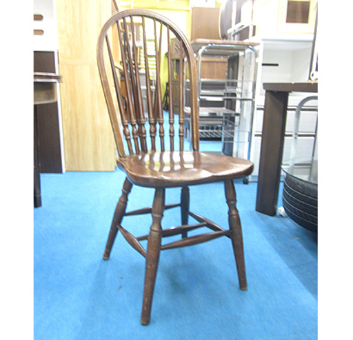 【ヴィンテージ 秋田木工 オールドアキモク ブレースバックチェア】曲げ木 ベントウッド 木製 アキモク ウィンザーチェア ボウバックチェア アームレスチェア ウッドチェア アンティーク風 イス いす 椅子 札幌 本郷通店