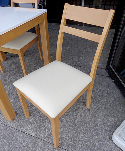 【NITORI/ニトリ】2人掛け ダイニングテーブルセット イス 食卓テーブル 家具 インテリア