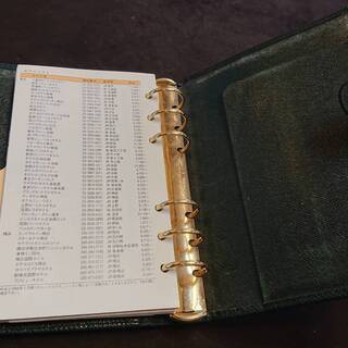 ★値下／再出品★ルイヴィトン■システム手帳カバー【中古】LOUIS VUITTON　アジェンダMM　タイガ　レザー（カラー：エピセア）の画像