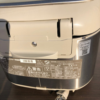 無料🌟釜傷のため🌟黒にんにく作って下さい♪パナソニック Panasonic SR-HX182-N [IH炊飯器 1升炊き・2012年製✨簡単な清掃のみの画像