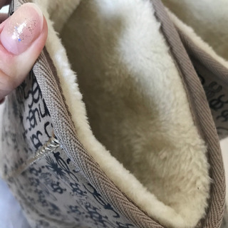 ムートンブーツの画像