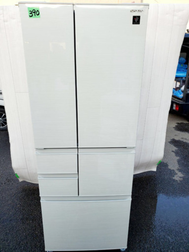 ❷大型入荷⭐️美品⭐️390番 SHARP✨ ノンフロン冷凍冷蔵庫❄️  SJ-F501E-N‼️