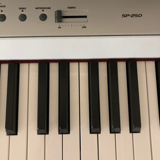 KORG SP 250 88鍵 キーボード ピアノ ホワイトシルバー 付属品付き