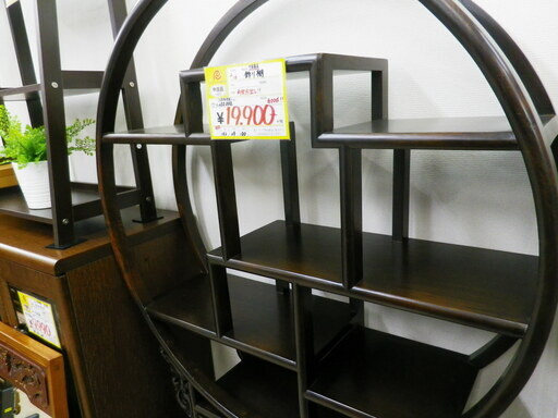 【お買い得品】中国家具 飾り棚 棚 両側引出し 幅102cm☓奥行き29cm☓180cm レア商品