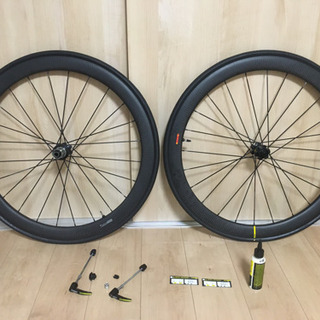Mavic マビック　コスミック　プロ　カーボン　UST ディスク　前後ホイールセット