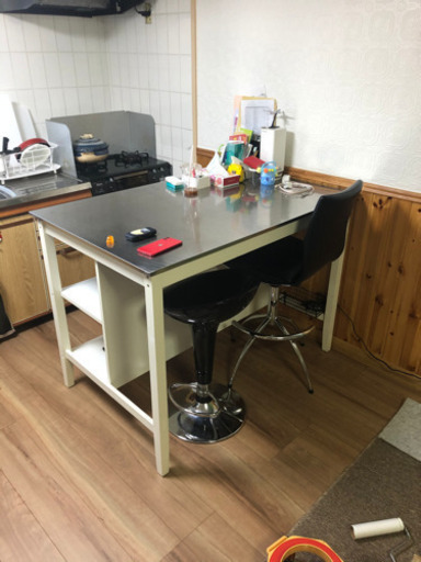 ニトリ  ワークテーブル　キッチンテーブル
