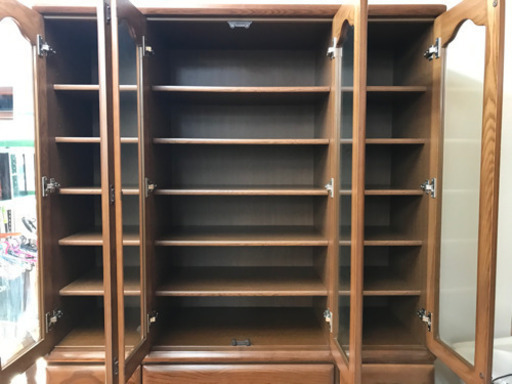 【リサイクルサービス八光　田上店　配達・設置OK】大型　食器棚