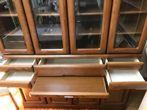【リサイクルサービス八光　田上店　配達・設置OK】大型　食器棚
