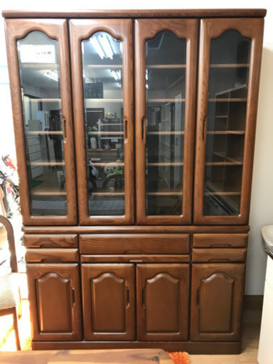 【リサイクルサービス八光　田上店　配達・設置OK】大型　食器棚