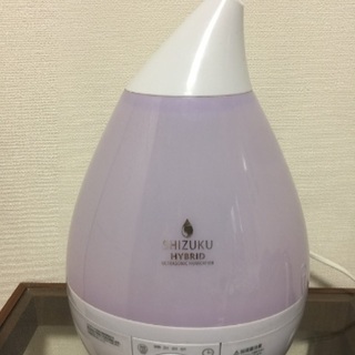 今年の冬購入加湿器