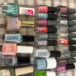 無料😄使用品🌠残量色々🌟X-girl　特製ネイル🌟ネイルグッズ マニキュア🌟 除光液 まとめての画像