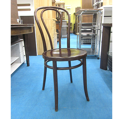 【アンティーク 秋田木工 オールドアキモク No16】曲げ木 ベントウッド 木製 アキモク トーネット風チェア アームレスチェア ウッドチェア イス いす 椅子 札幌 本郷通店