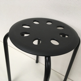 ニトリ スツール 丸椅子 イス スタッキング 軽量 パイプ