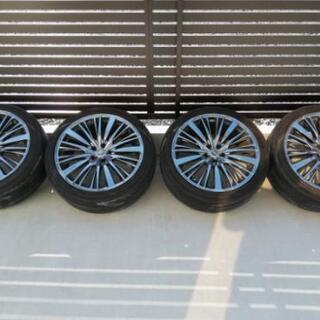 【売約済】245/40R20 社外アルミタイヤ付き ヴェルファイア他の画像