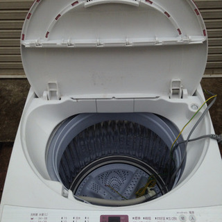 SHARP 全自動電気洗濯機 2016年製 6kg ES-GE60R-Pの画像
