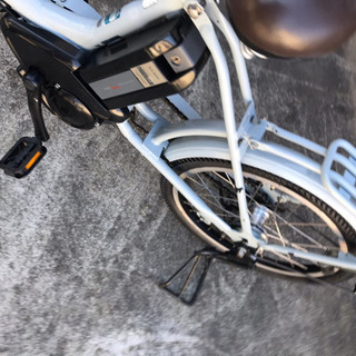 Ｇ００Ｈ電動自転車Ｗ０３Ｌブリジストンビッケ　長生き８アンペア　２０インチ  の画像