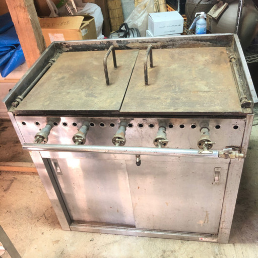 業務用ガスグリドル(鉄板焼き)