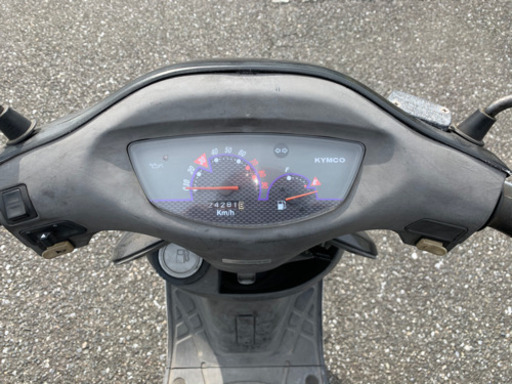 キムコ スーナー50RS 50cc 原付 スクーター 2スト 実動 書類 鍵あり