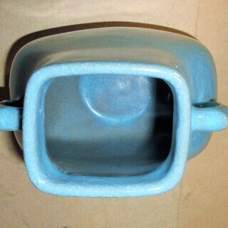 ☆たち吉 橘吉 花瓶 九重青磁耳付 花生 平安橘吉◆インテリアにピッタリの画像