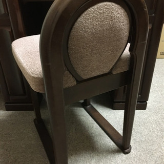 椅子付き鏡台の画像