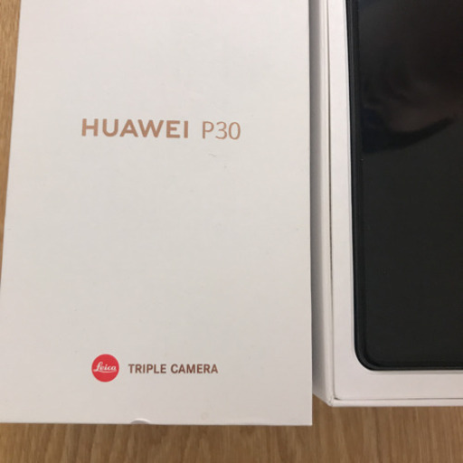 値下げ　新品　HUAWEI P30 未使用