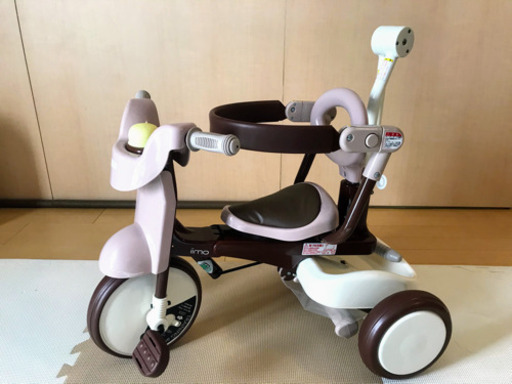 【ほぼ未使用】iimo #02 （イーモ）　tricycle おしゃれな折畳み三輪車