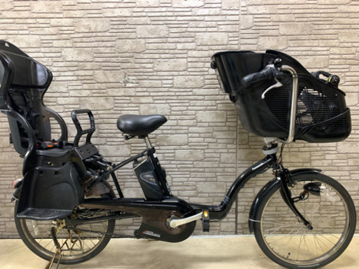 新生活応援SALE  新基準 Panasonic パナソニック  ギュットミニ　8Ah リチウム  20インチ 子供乗せ　3人乗り