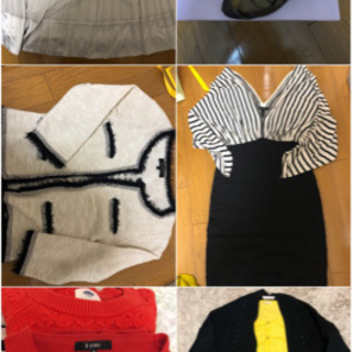 コスプレ衣装、レディース服、カバンなど30点以上の画像