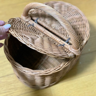 【2/24まで】カゴバッグ　なんと300円！！の画像