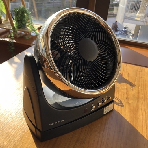 首振り・タイマー機能付きサーキュレーター TSC-10CR-BK