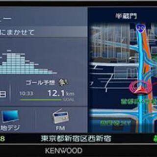 値下げ　KENWOOD　MDV-L405W 彩速　カーナビ　2018年製‼️