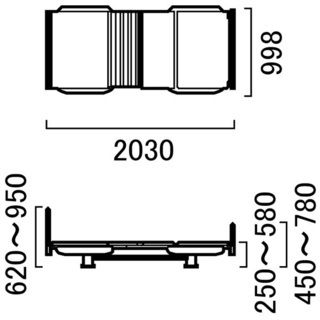 《電動介護ベッド》楽匠3モーターベッド マットレス サイドレール付き (全て消毒メンテナンス済) 《パラマウントベッド》 の画像