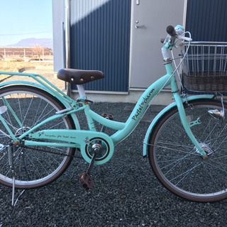 美品！22インチ  女の子用 自転車