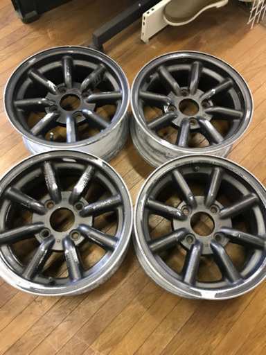 旧車 昭和車 エイトスポーク 14インチ6j