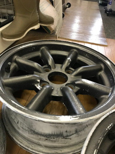旧車 昭和車 エイトスポーク 14インチ6j