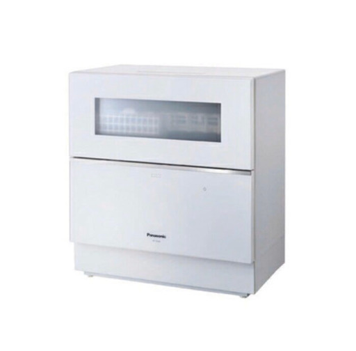 ◎未使用品◎Panasonic 卓上型食器洗い乾燥機 NP-TZ200-W ナノイーX パナソニック エコナビ 食洗機 ホワイト （A166）AKARI