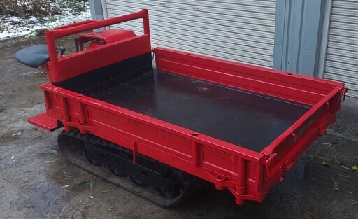 鹿児島発　築水キャニコムガソリンエンジンクローラー運搬車GC522 　日置市伊集院町