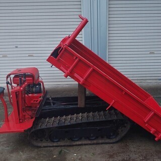 鹿児島発 築水キャニコムガソリンエンジンクローラー運搬車GC522 日置