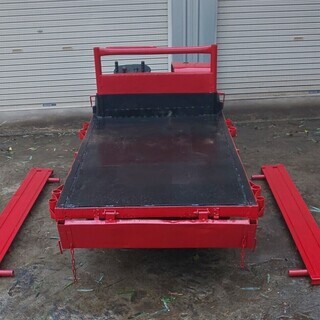 鹿児島発 築水キャニコムガソリンエンジンクローラー運搬車GC522 日置