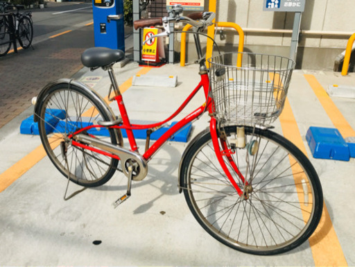 【防犯登録・整備済】26インチ自転車