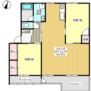 ＮＥＷ☆彡 【売マンション：仲介】ペット飼育可！サンルーム付き２...