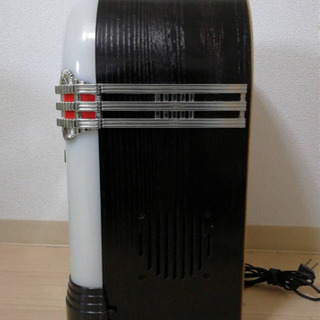 レインボーに光るジュークボックス調CDプレイヤー『シカゴ』SRA-0002の画像