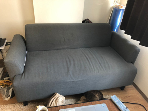 購入後約1年の為、美品。ソファー*IKEA*横幅1メートル50センチ位*