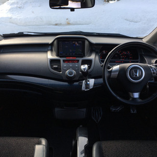 ホンダ　オデッセイ　アブソルート　ハーフレザーシート　4WD　フルセグナビ  車検長いの画像