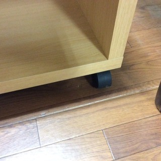 テレビ台　木目　キャスター付の画像