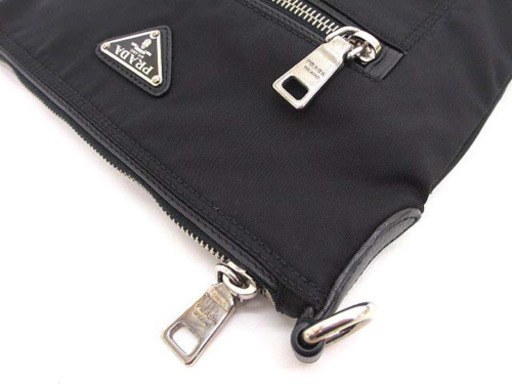 美品 PRADA プラダ BT0716 テスートナイロン ショルダーバッグ