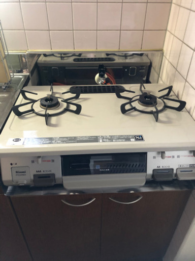 【美品】グリル付ガステーブル