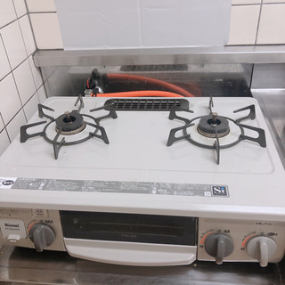 2口ガスコンロ　LPガス　 Rinnai RT33NJH7S-C...