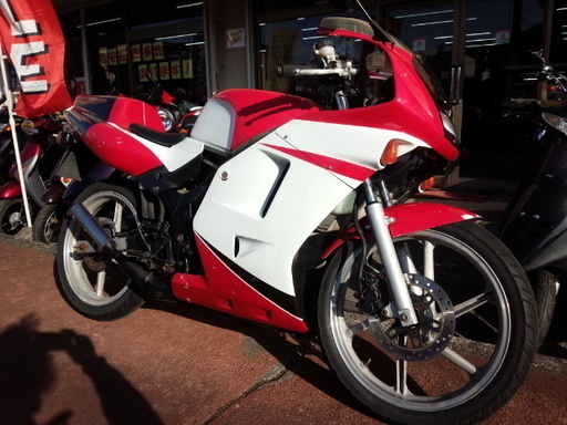 NO.3137　ＮＳ－１　水冷２サイクルエンジン　６速ギヤ　７．２馬力　レッド＆ホワイト　☆彡